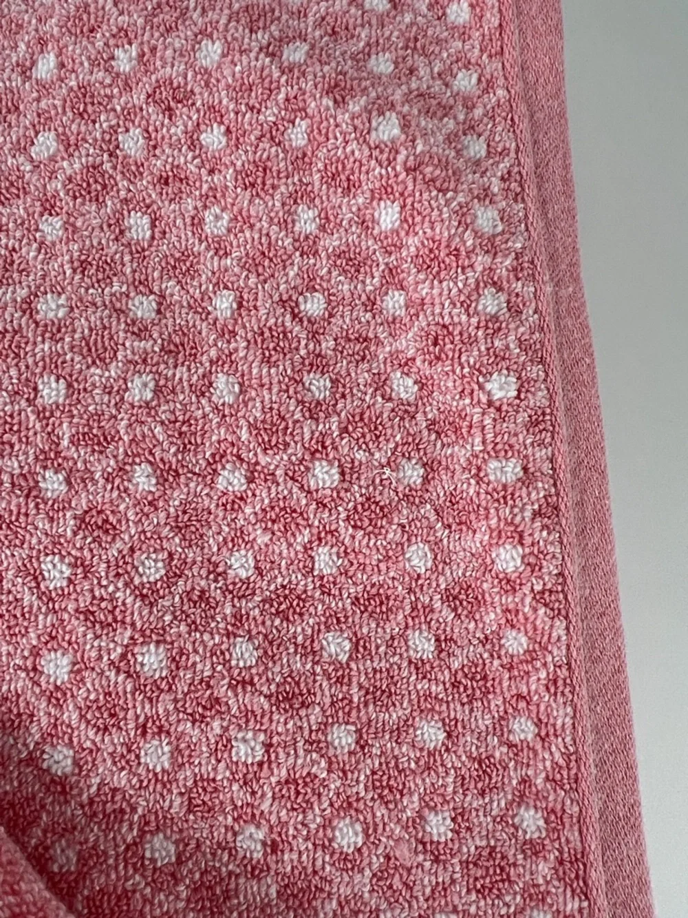 Ecoexistence Eco-Melange Quick Dry Bath Towels Pink White Honeycomb Set of 2 NEW